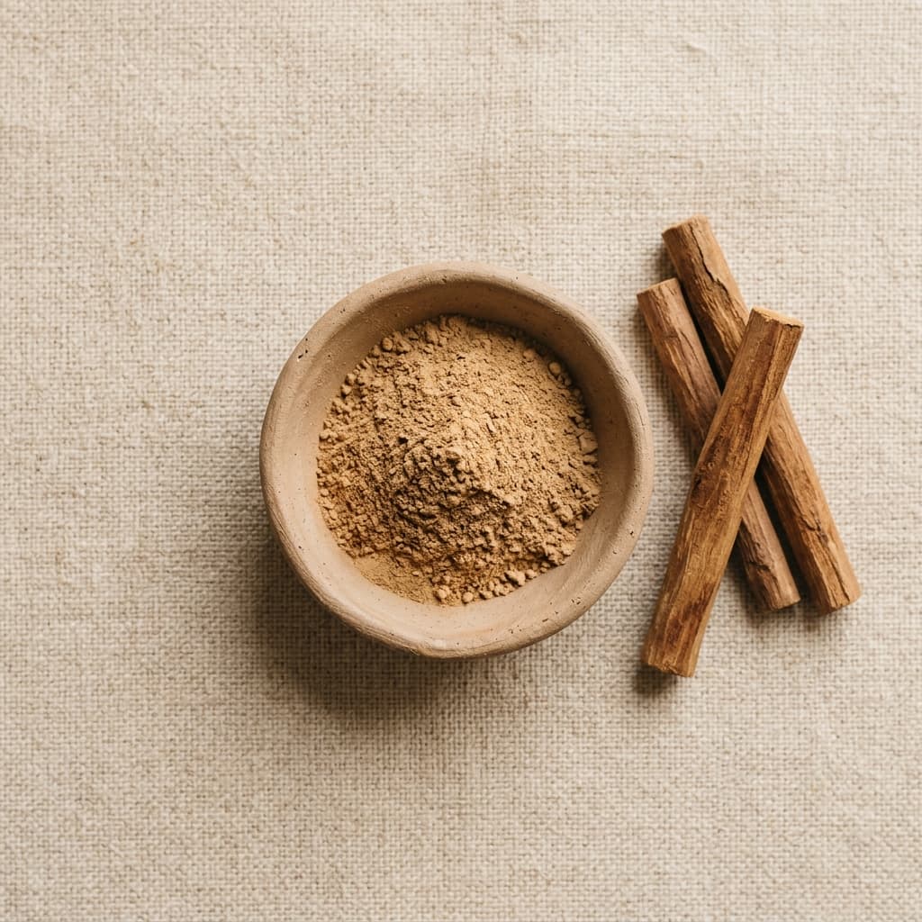 Sandalwood Powder — natural ingredient used in Sawdesi soaps for calms & soothes